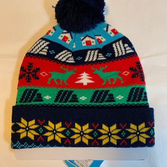 NWT Unisex Aldi Gear knit Pom Pom hat - Picture 2 of 4